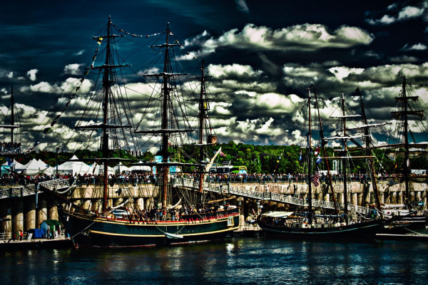 La Bounty au Vieux-Port de Montréal