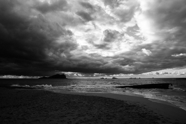 Plage Orageuse à Ibiza