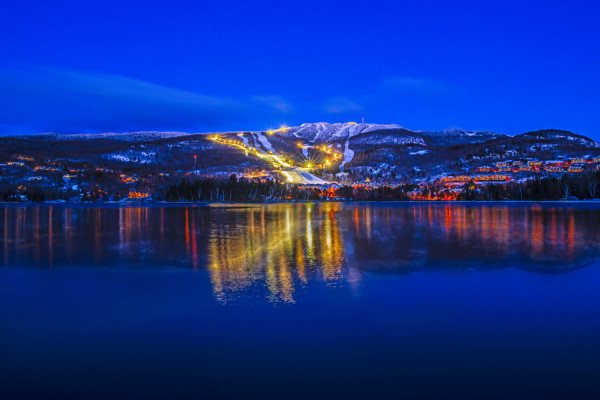 Mont-Tremblant illuminé