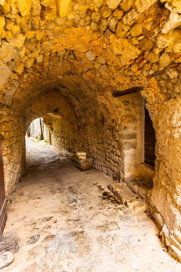 Passage rocheux