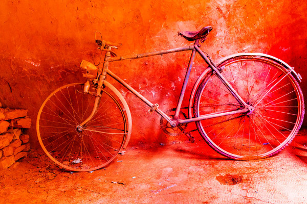 Vélo rouge