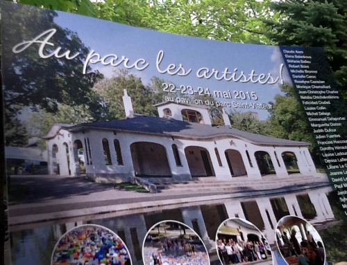 Meet us at the event – Au parc les artistes ! – 22, 23 and 24 May 2015